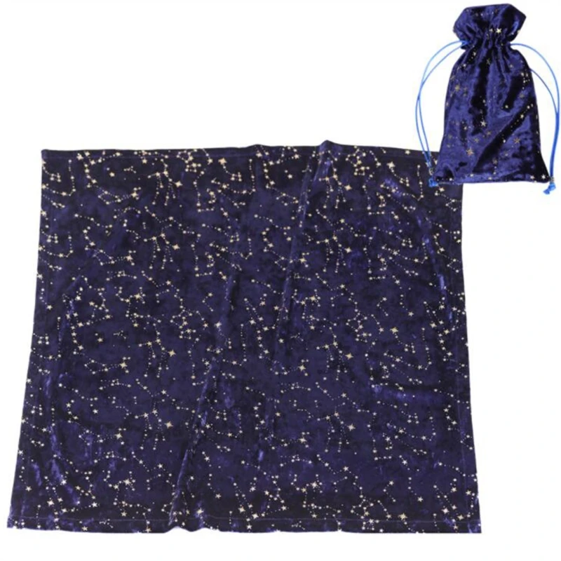 

Board Game Pad Astrolabe Witch Divination Pendulum Divination Tablecloth Props Board Game Square Velvet Card Mat