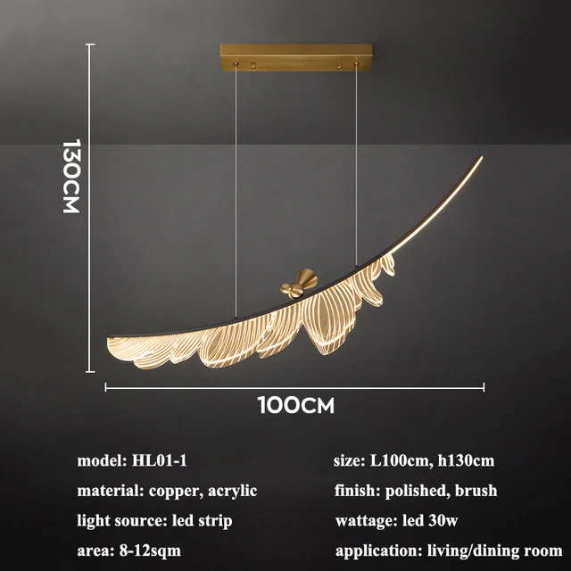 

Подвесной светильник Li Xiaohui, медная отделка