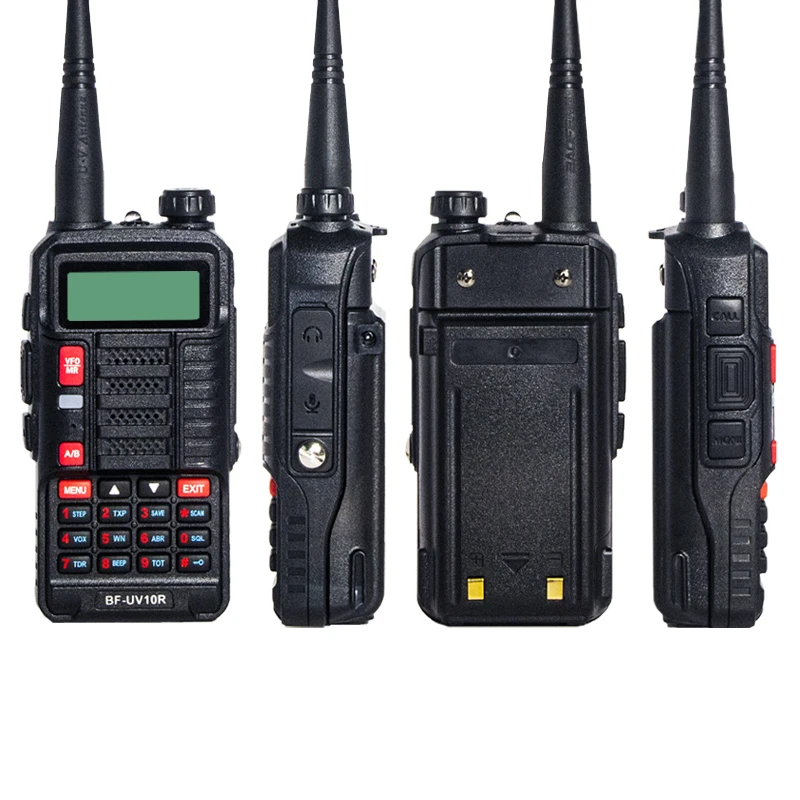 Baofeng UV-10R Walkie Talkie VHF UHF Dual Band Two Way CB Ham Radio UV10R Portable USB Charging Radio Transceiver