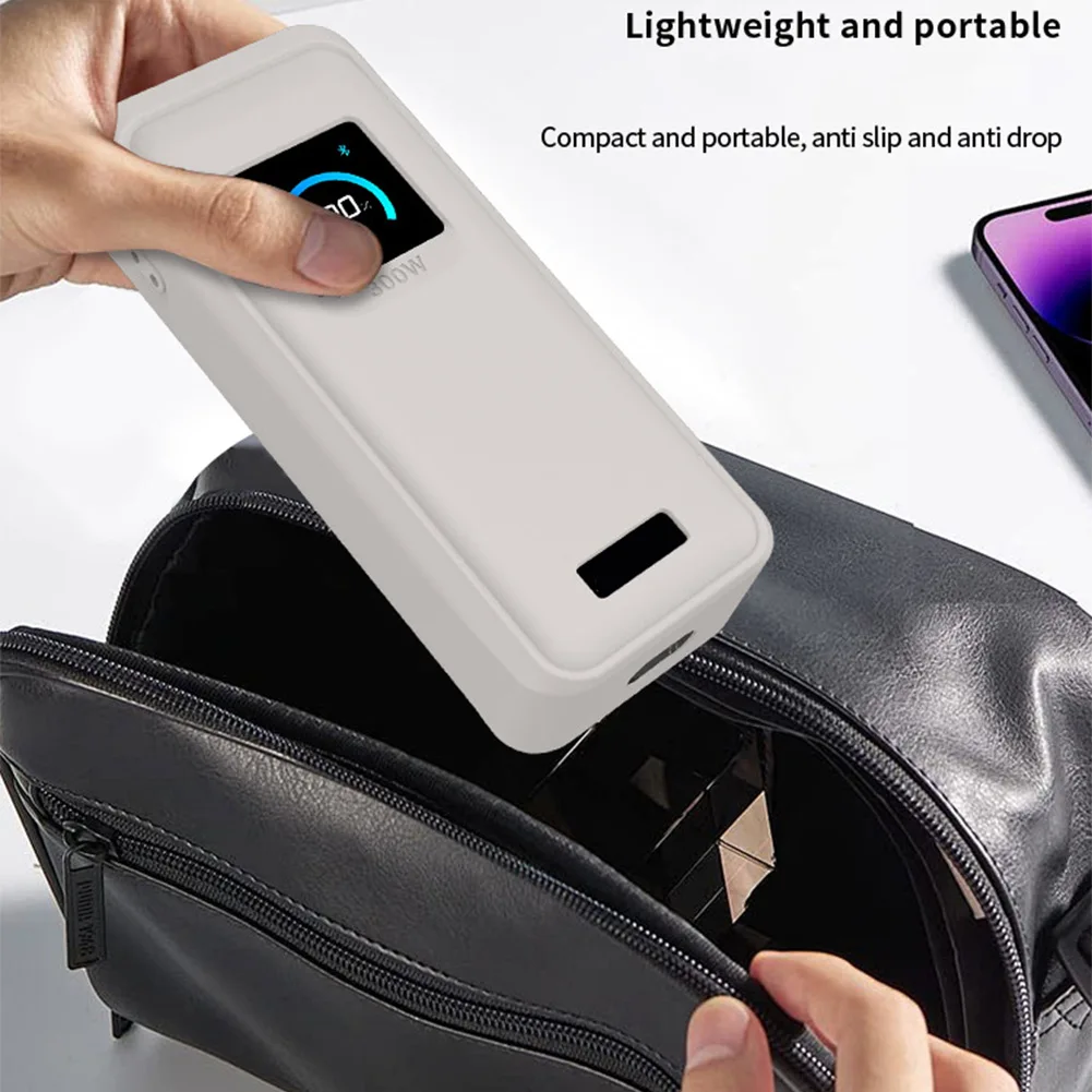 Фото Защитный чехол для Anker-Prime Power Bank (26250 мАч, 300 Вт), силиконовый, мягкий, защитный от падений и царапин, 1 шт. №1