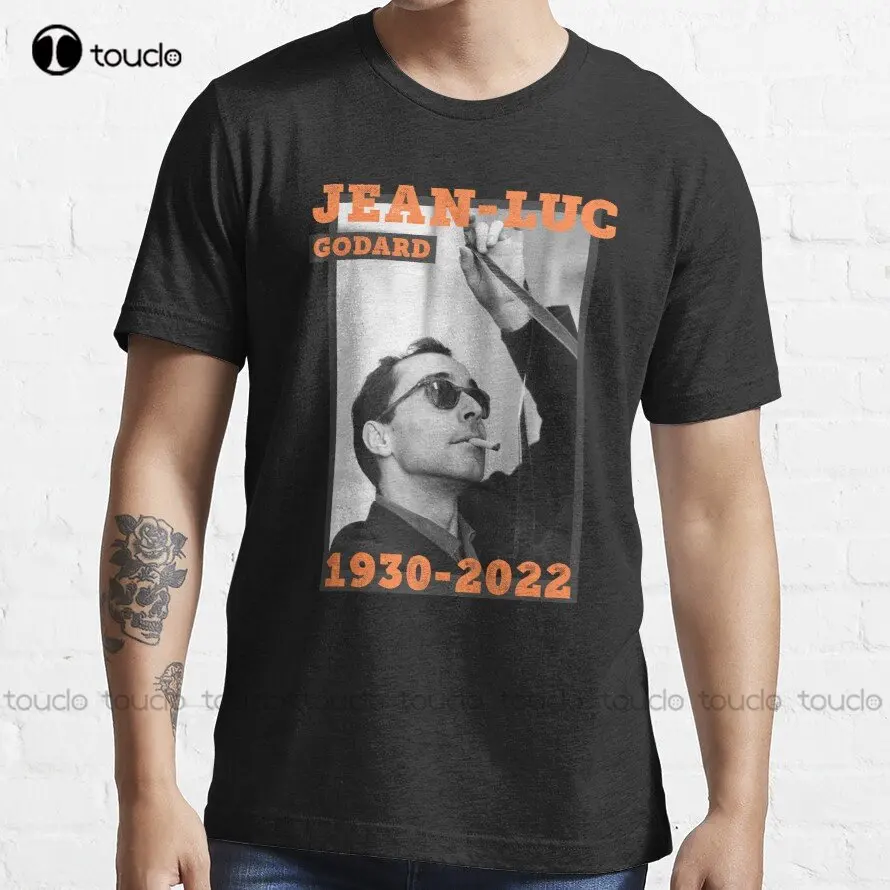 

Jean-Luc Godard Rip Trending T-Shirt Mens T Shirts Graphic Cotton Outdoor Simple Vintage Casual Tee Shirts Custom Gift Xs-5Xl