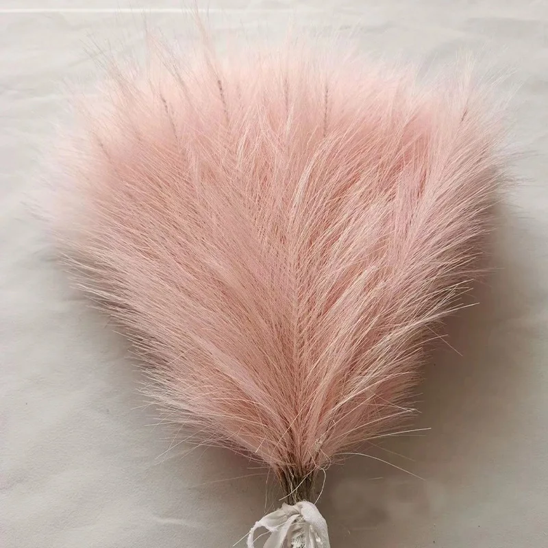 

Искусственная пампасная трава, букет, украшение для свадьбы, вечеринки, дома и сада, имитация высушенных цветов, искусственные растения, тро...
