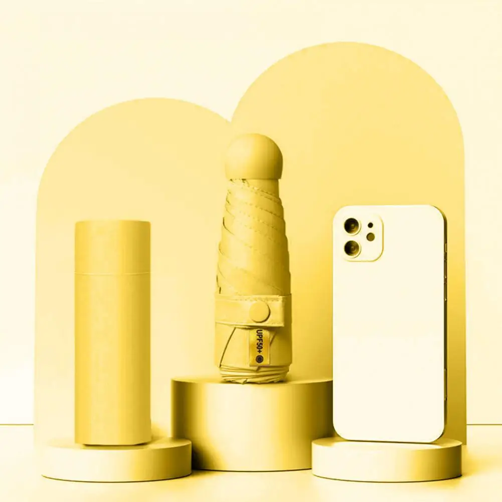 Простой зонт для хранения портативный дорожный компактный мини-зонт с защитой от