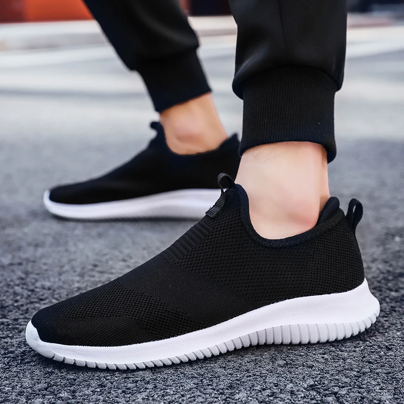 Men's Sneakers Women Walking Shoes Breathable Comforty Unisex Casual Daily Sports Shoes Plus Size 35-48