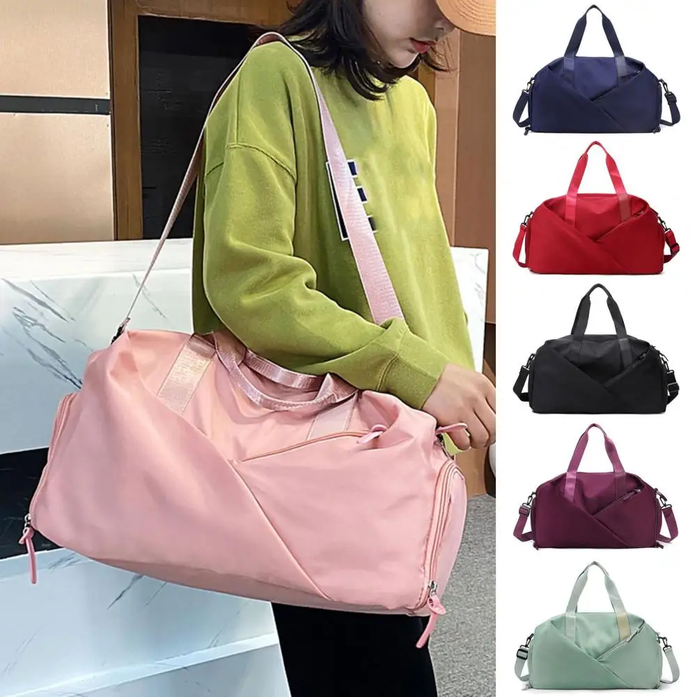 Дорожная сумка через плечо с отделением для обуви, прочная дорожная ...