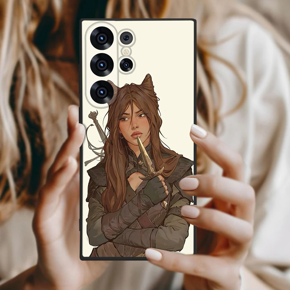 Чехол для телефона с новым узором 2025 Samsung Galaxy A55 A54 A53 A52S A51 A50 A70S A7 SlimFit Luxury Soft Cover TA-6