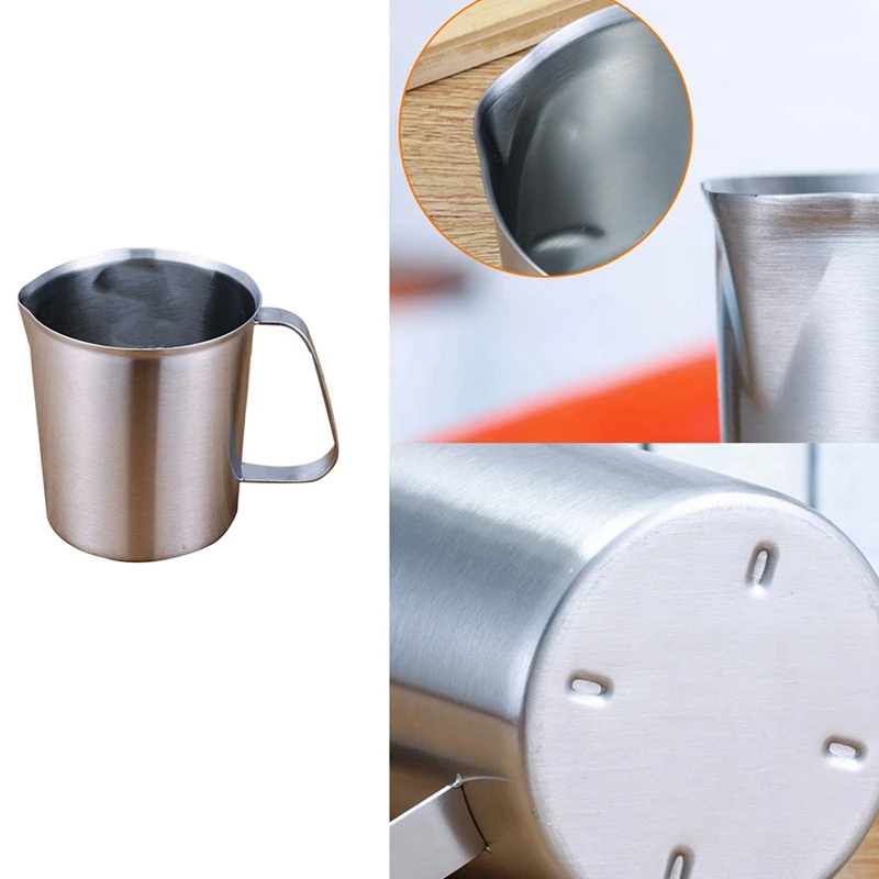 

Stainless Steel Pitcher Milk Frothing Jug,for Making Cappuccino/Milk Tea/Coffee Milk/Milk Frothing Jug