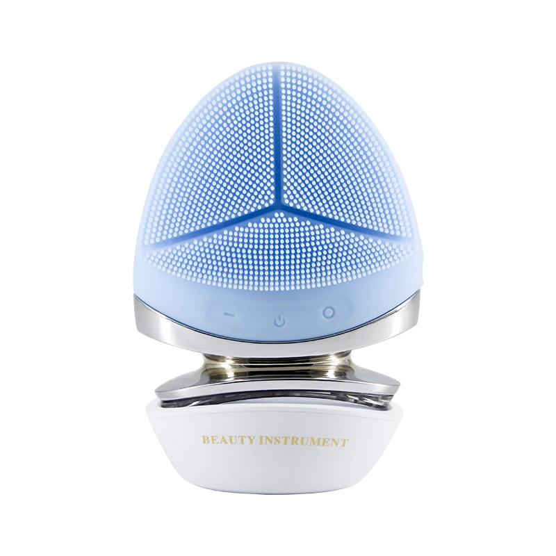 

Мини ручная электронная силиконовая Очищающая щетка для лица