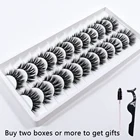 51012 пар натуральные накладные ресницы 3D норковые ресницы ручной работы искусственные трафареты макияж драматические ресницы для наращивания оптовая продажа Maquiagem