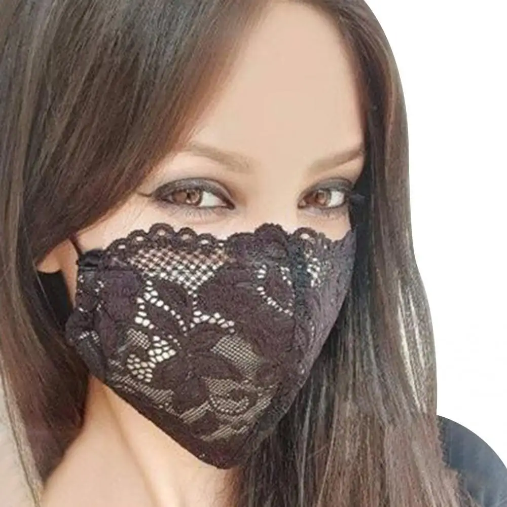 Маска для лица женская дышащая Пыленепроницаемая смываемая