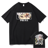 anime demon slayer uzui tengen printed tshirt short sleeve hip hop street t shirt summer men women fashion oversized tees tops