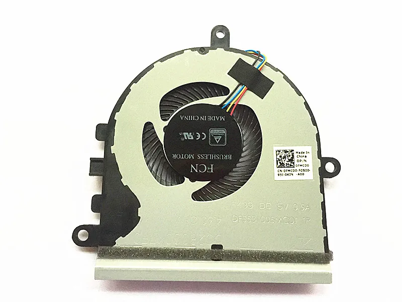 

SSEA New CPU Cooling Cooler Fan for DELL Inspiron 5570 15-5575 P75F 07MCD0