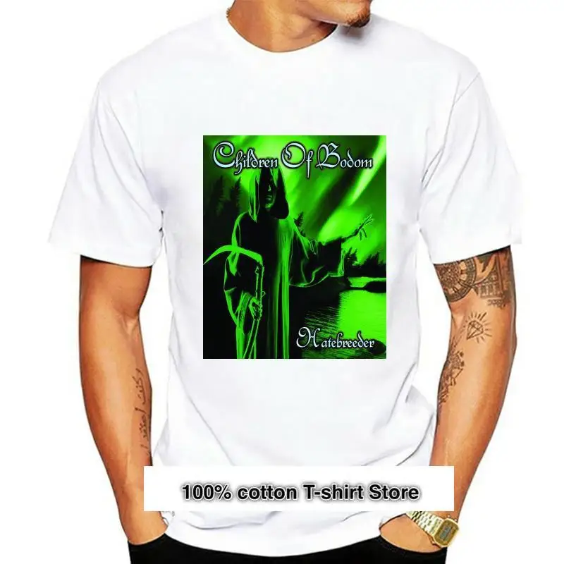 

Camiseta con estampado de BODOM para niños, camiseta de HATEBREEDER BY METAL BAND, TEE-S- 6XL