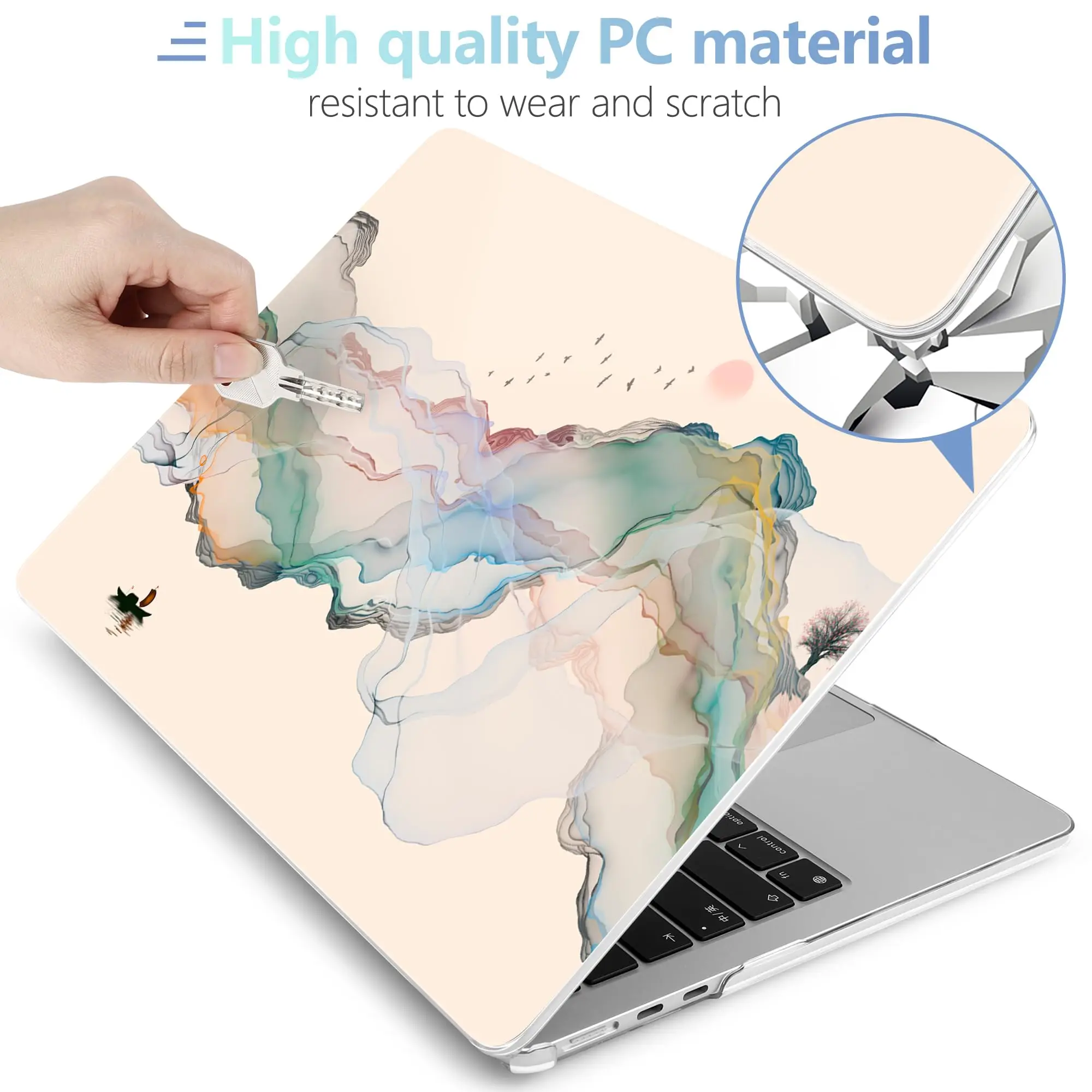 Подходит для Macbook pro 16 A2991 A2780 M1 M2 Chip Air 13 2023 M3 Pro 14 A2992 чехол 15 3 A2941