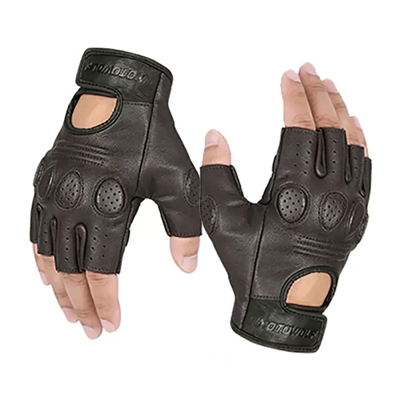 

Summer/Winter Motorcycle Sheepskin leather Gloves Men woman Motocross Gloves Full Finger Riding Moto Gloves Guantes Gloves M-XXL