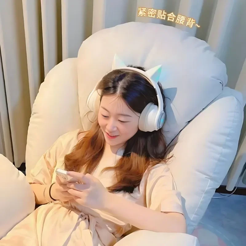 Компьютерное кресло Lazy bequemer und sitzender Heimcomputer-Sofastuhl verstellbarer Rosenostuhl Lounge-Sessel