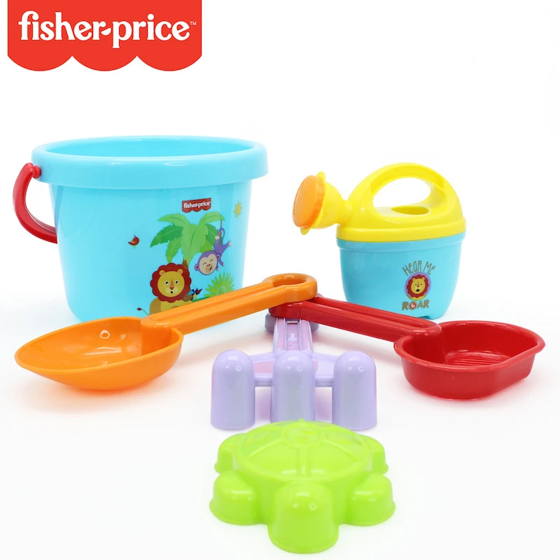 Детский набор пляжных игрушек Fisher-Price детский летний игрушечный инструмент для