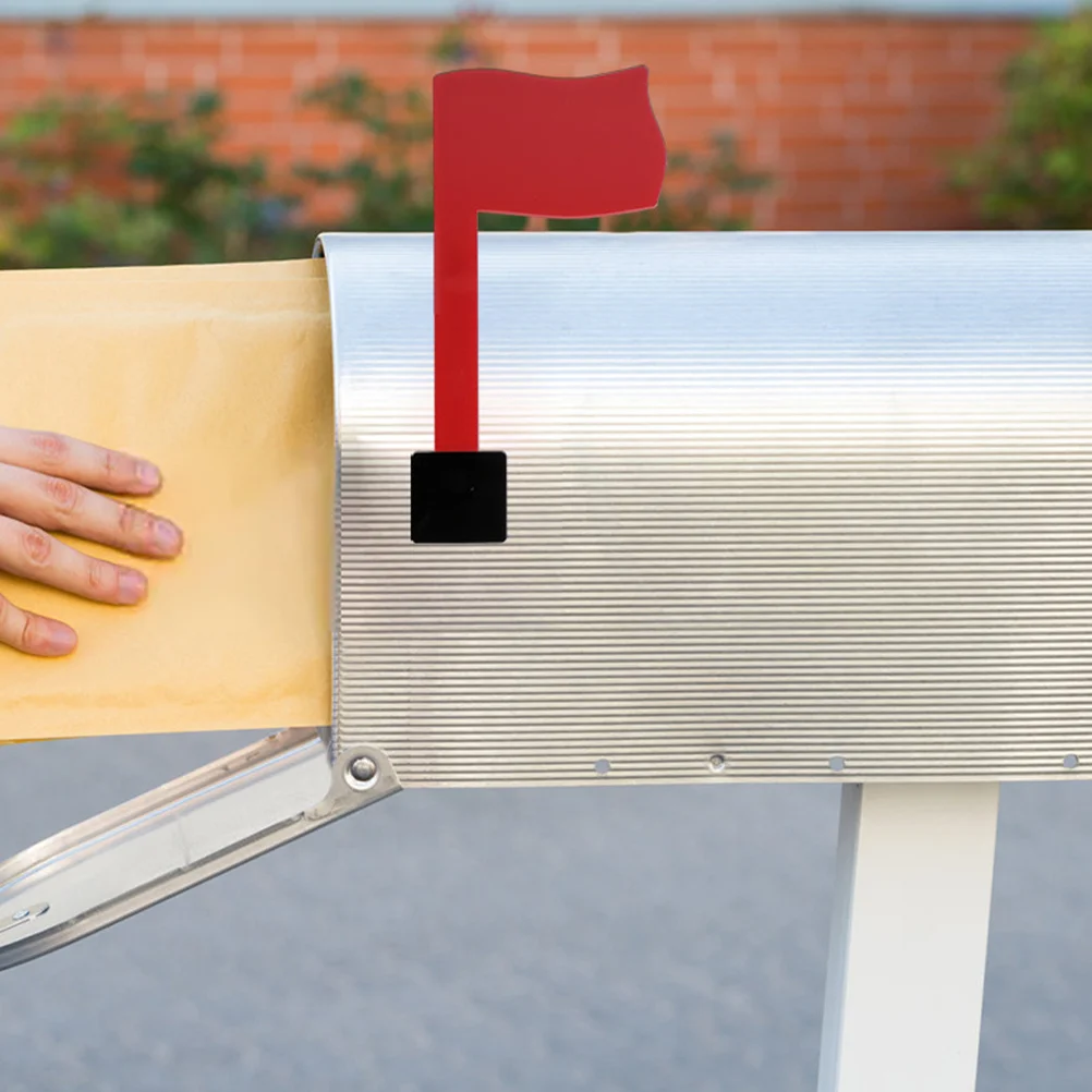 

Mailbox Replacement Flag Acrylic Mailbox Flag Universal Mailbox Flag for Outdoor Mailbox