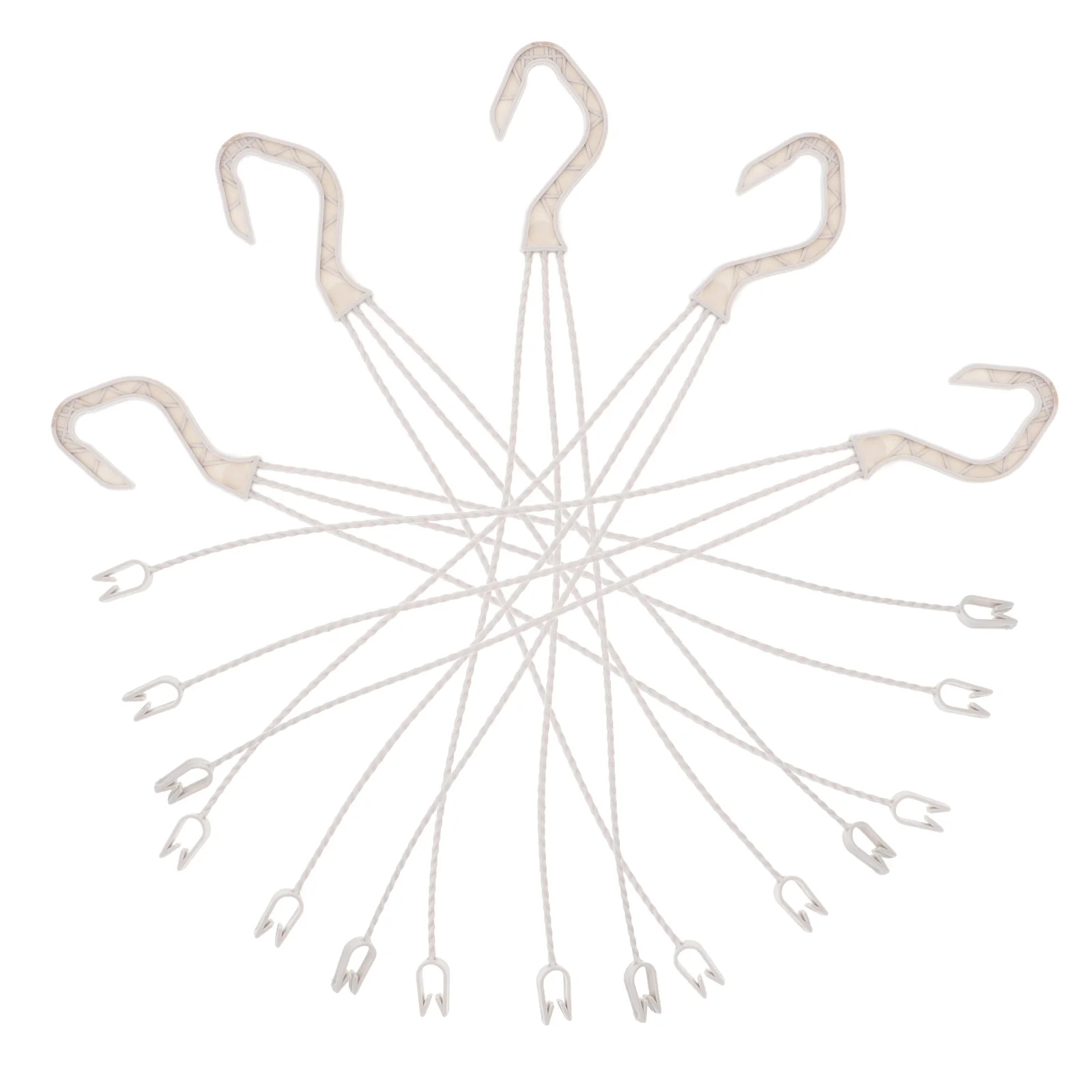 5 шт. подвесная корзина для сочных цветов водопоглощающий крючок горшки растений