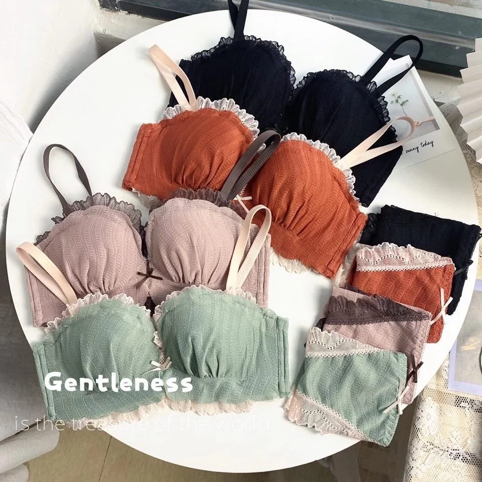 

Sunset field a comfortable hair generation, no steel ring sexy girl, small chest, large underwear, thick traceless suit, student