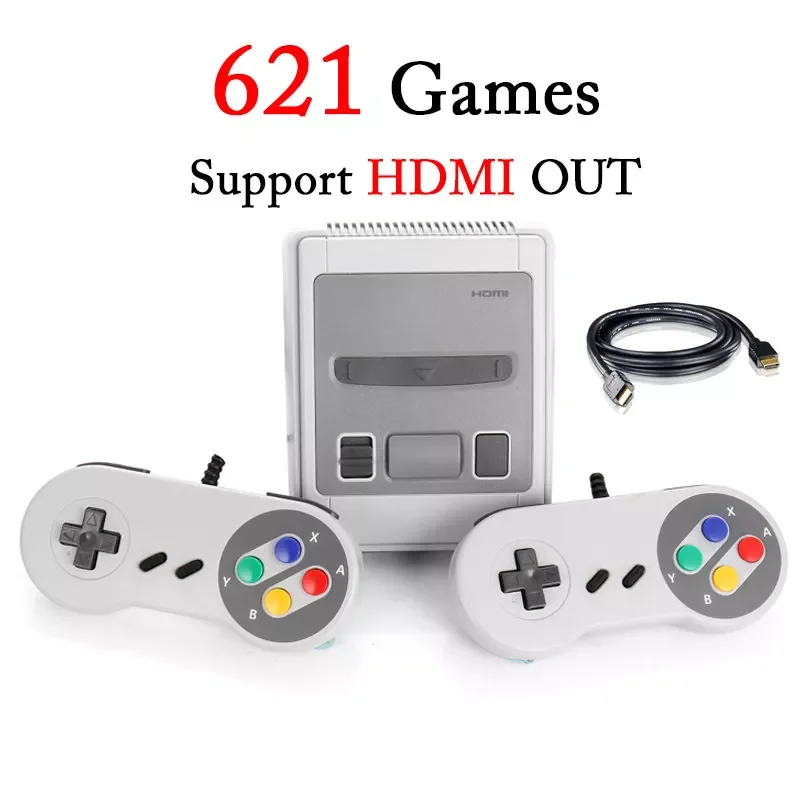

NEW2023 New US/EU/UK/AU Mini TV Game Console ABS Plastic Retro Game Controller 621 Game Dual Line Family TV Video Game Consoles