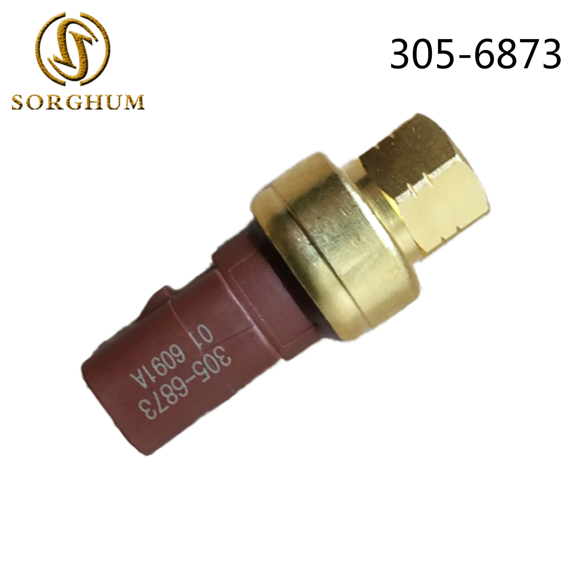 

Sorghum Engine Oil Pressure Sensor 305-6873 3056873 For Cat Caterpillar C7 C9 3512B 3516B 312D2 312D2L 312D2GC CG137-08 CG137-12