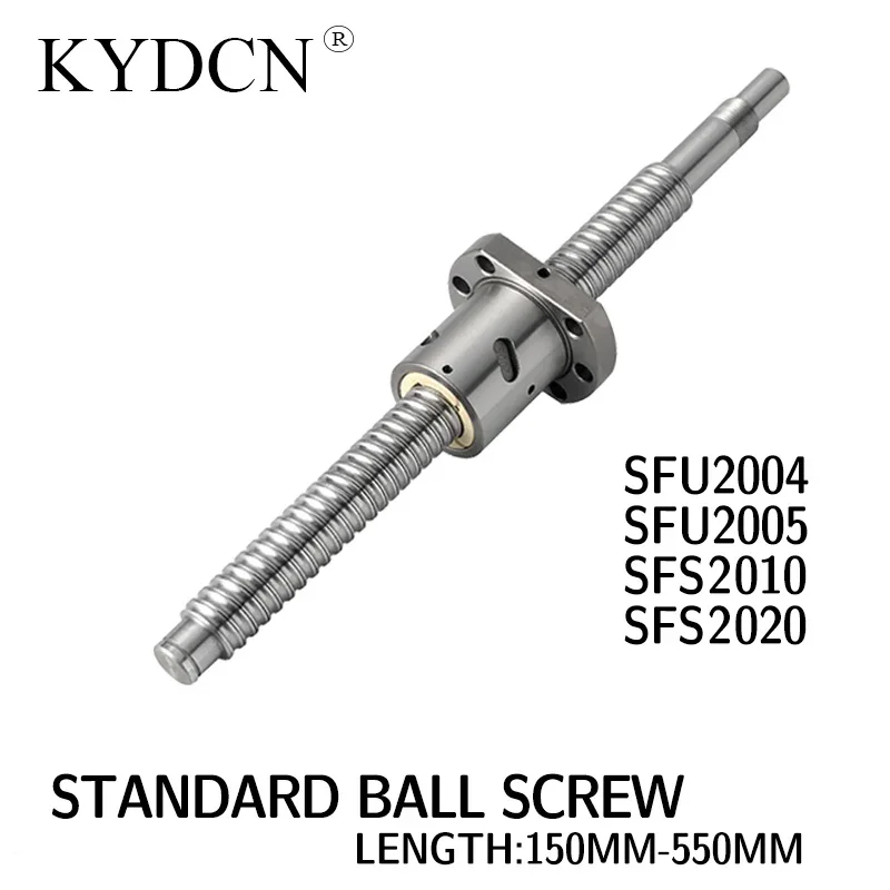 SFU2004 SFU2005 SFS2010 SFS2020 Шариковый винт Длина 150-550 мм с одной гайкой