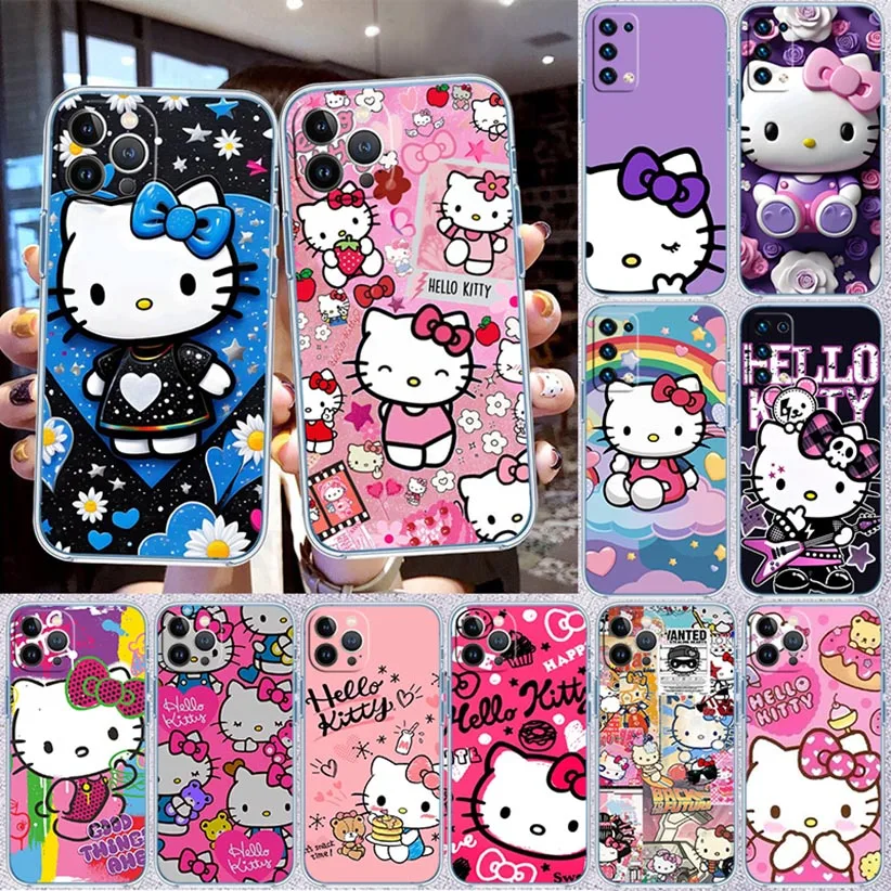 Новый высококачественный чехол Hello kitty для телефона Motorola Moto E22I G7 G6 G5 G4 E7 E6 Play Plus Power