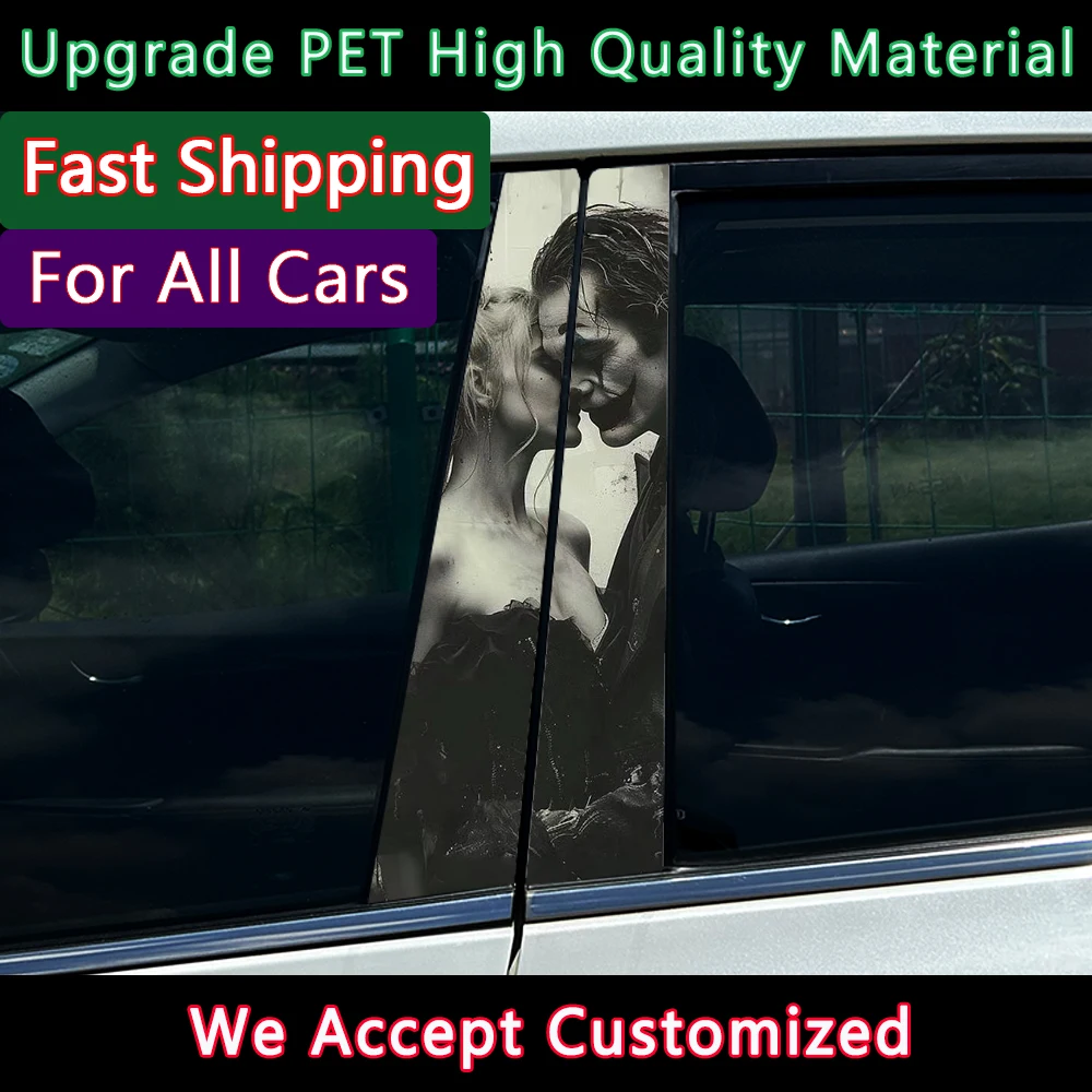 Джокер пара наклейки автомобильные наклейки ПЭТ водостойкие авто B ...