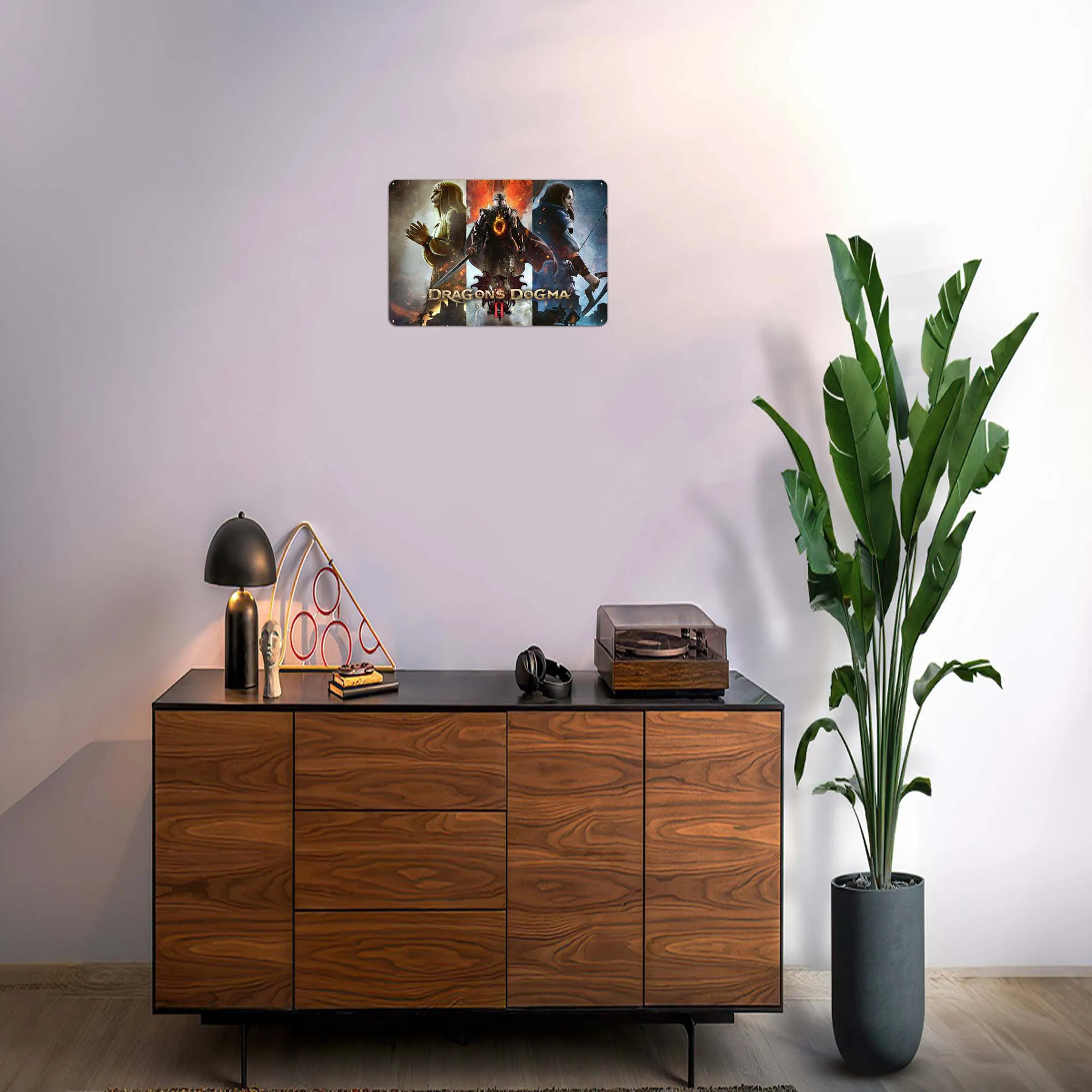 Драконы Dogma 2 постера винтажные металлические знаки для паба клуба кофе бара