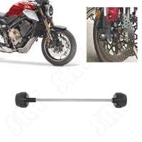 fit for honda cb650r cbr650r cb cbr 650r 2019 2020 2021 motorcycle accessories front wheel fork axle slider cap crash protector