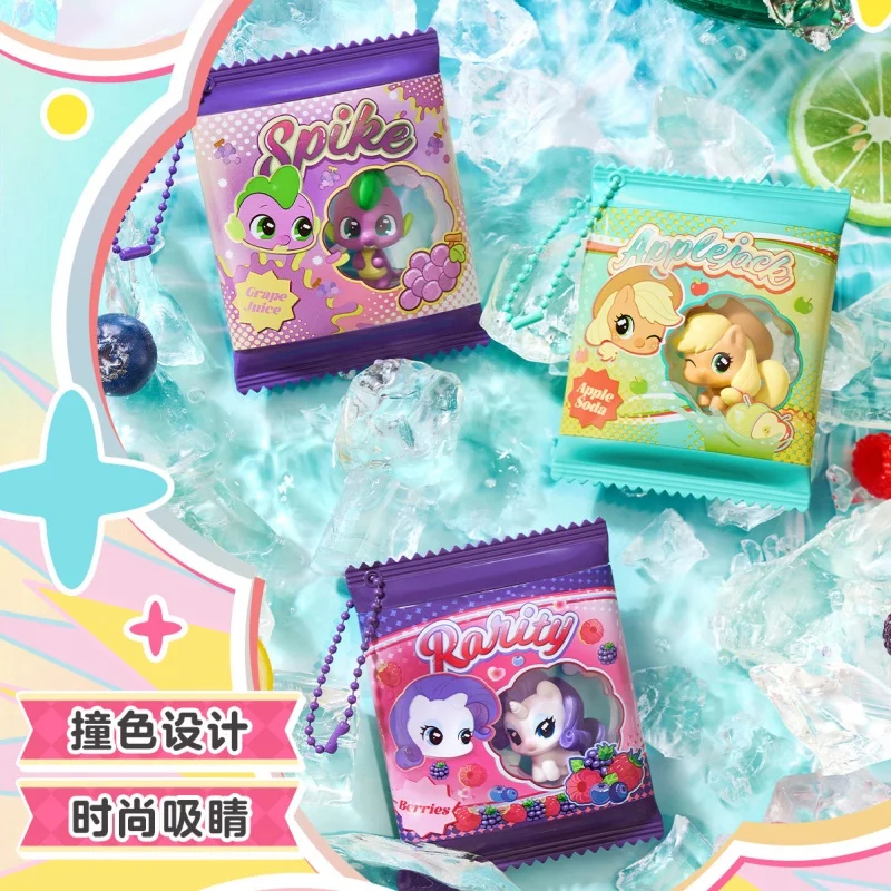 Фото Хит продаж: Оригинальный брелок-подвеска Kayou My Little Pony Candy Pupu в виде конфеты, аниме-мерч, сюрприз-бокс, модные игрушки №5