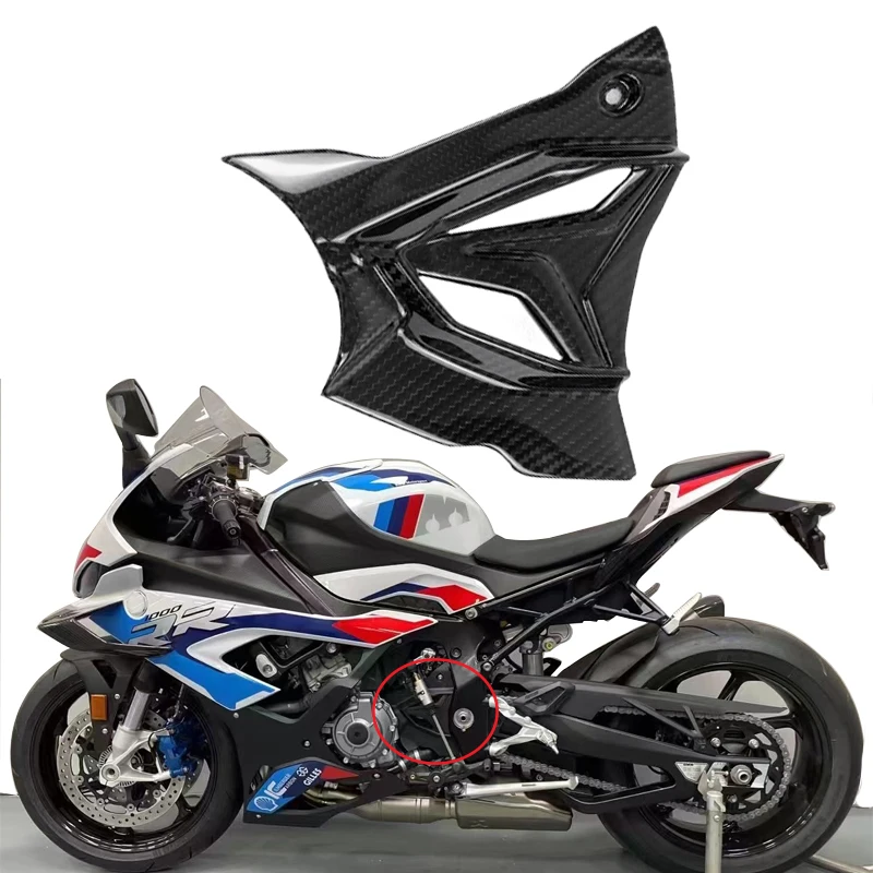 For BMW S1000RR S 1000 RR S 1000RR 2019 2020 2020+ Motorcycle Carbon Fiber  Sprocket Cover