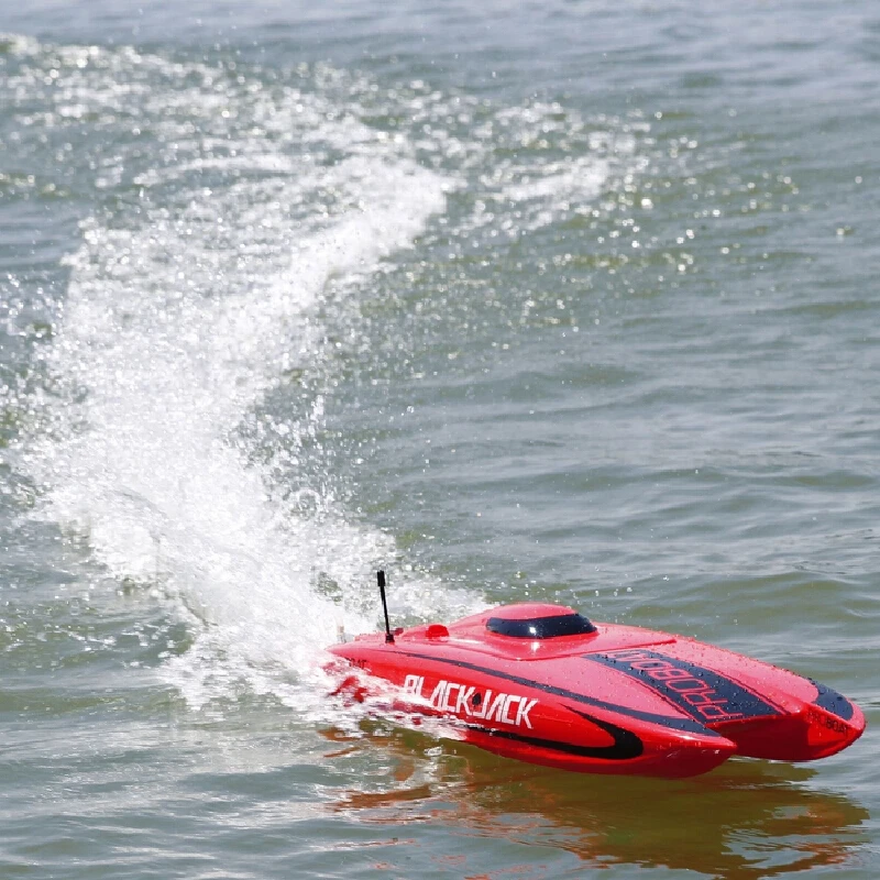 PROBOAT Blackjack length 609.6mm ABS material RTR RC brushless electric catamaran model remote control boat adult boy toy