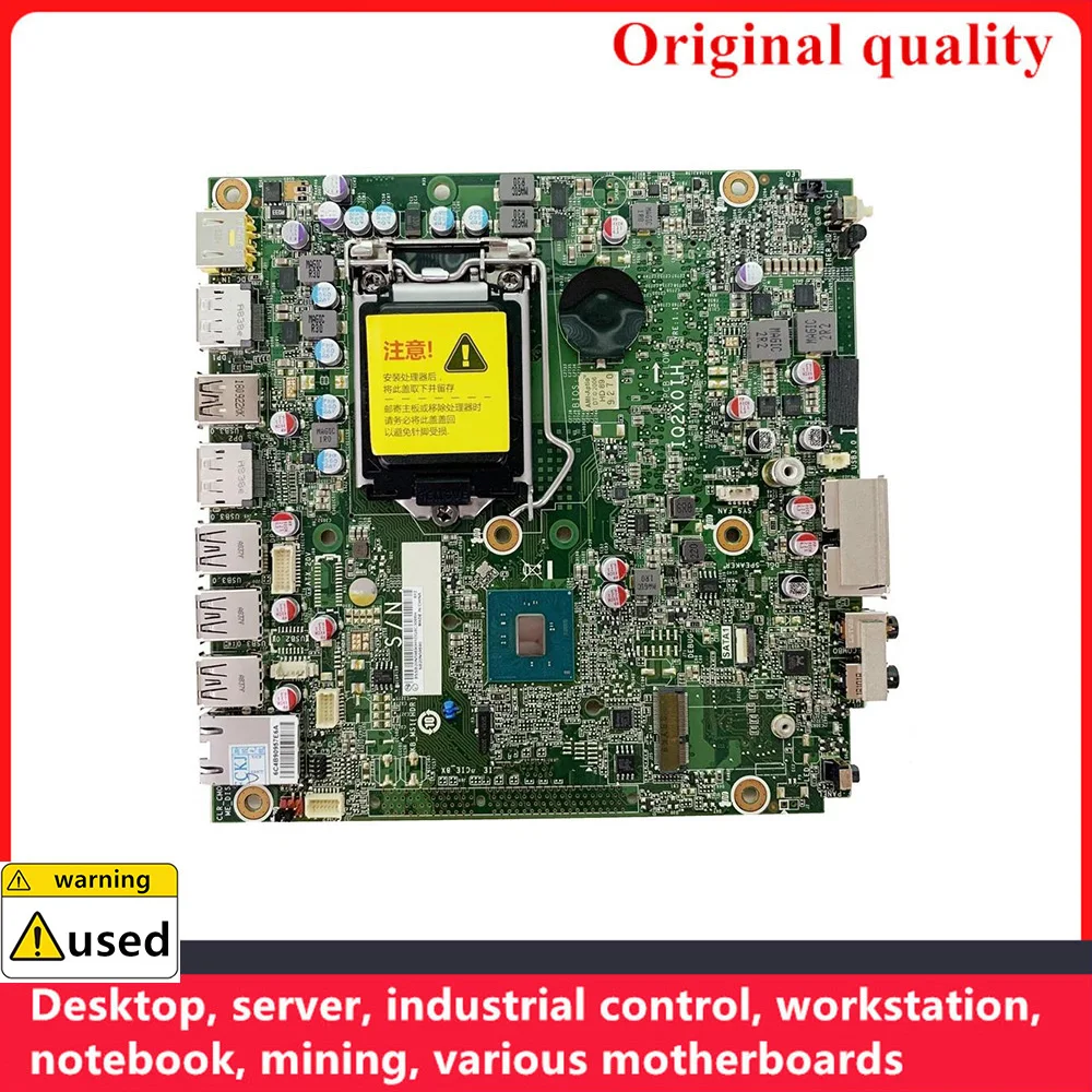 

Used 100% Tested For Lenovo ThinkCentre M910q Tiny Desktop Motherboard 01LM271 01LM269 00XG206 00XG210 IQ2X0IH DDR4 Q270