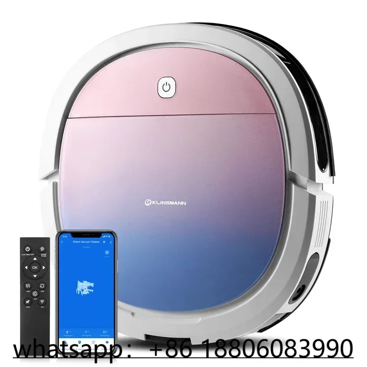 Klinsmann Мощность всасывания Wi-Fi Соединение Самозарядка Супертонкий уборщик