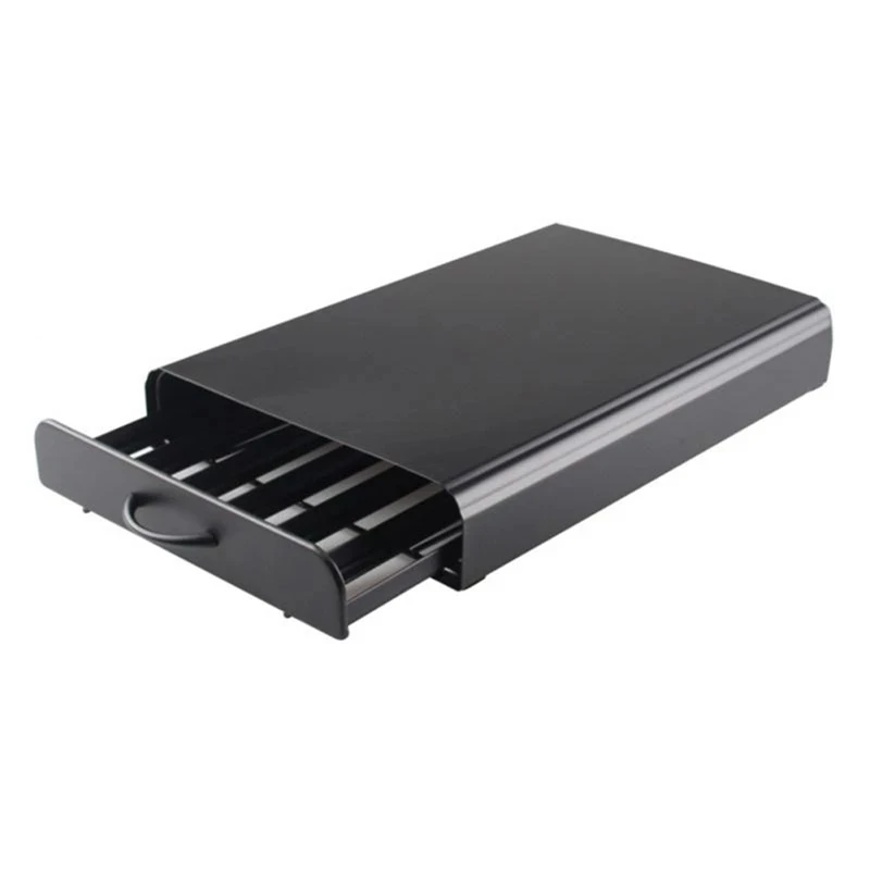 

Nespresso Coffee Capsule Drawer Box Nespresso Coffee Machine Base Nestle Metal Storage Rack Can Hold 60 Coffee Capsules