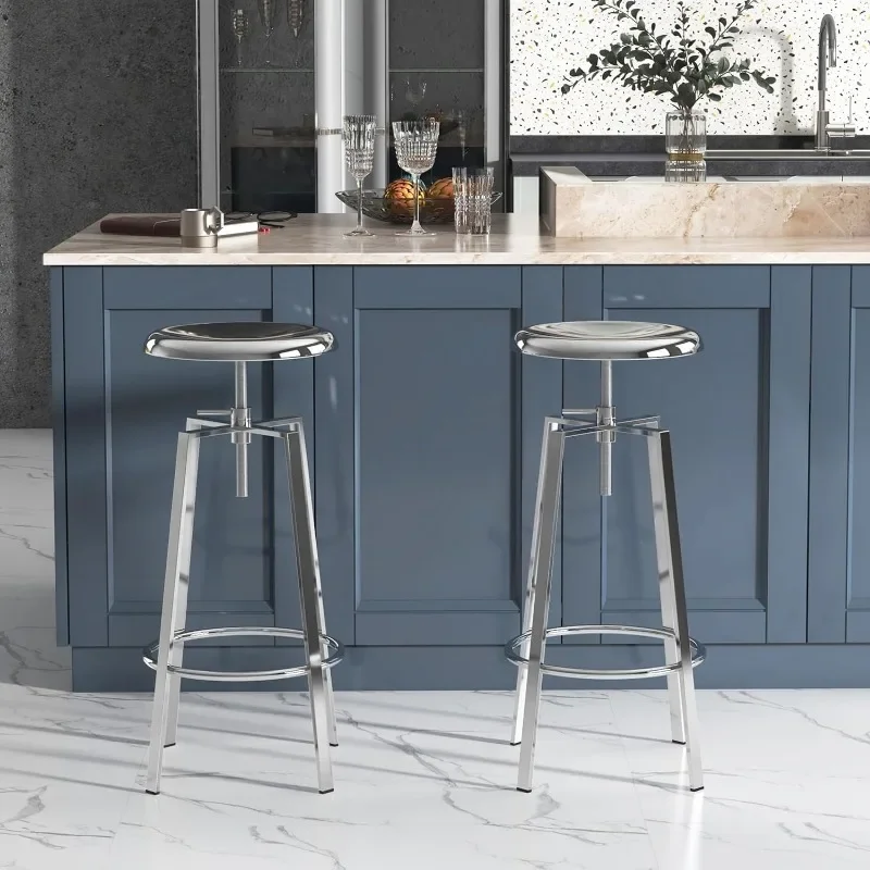 Ансамбль tabourets bar industriels для четырех ног металлические перкуссионные с досье nu