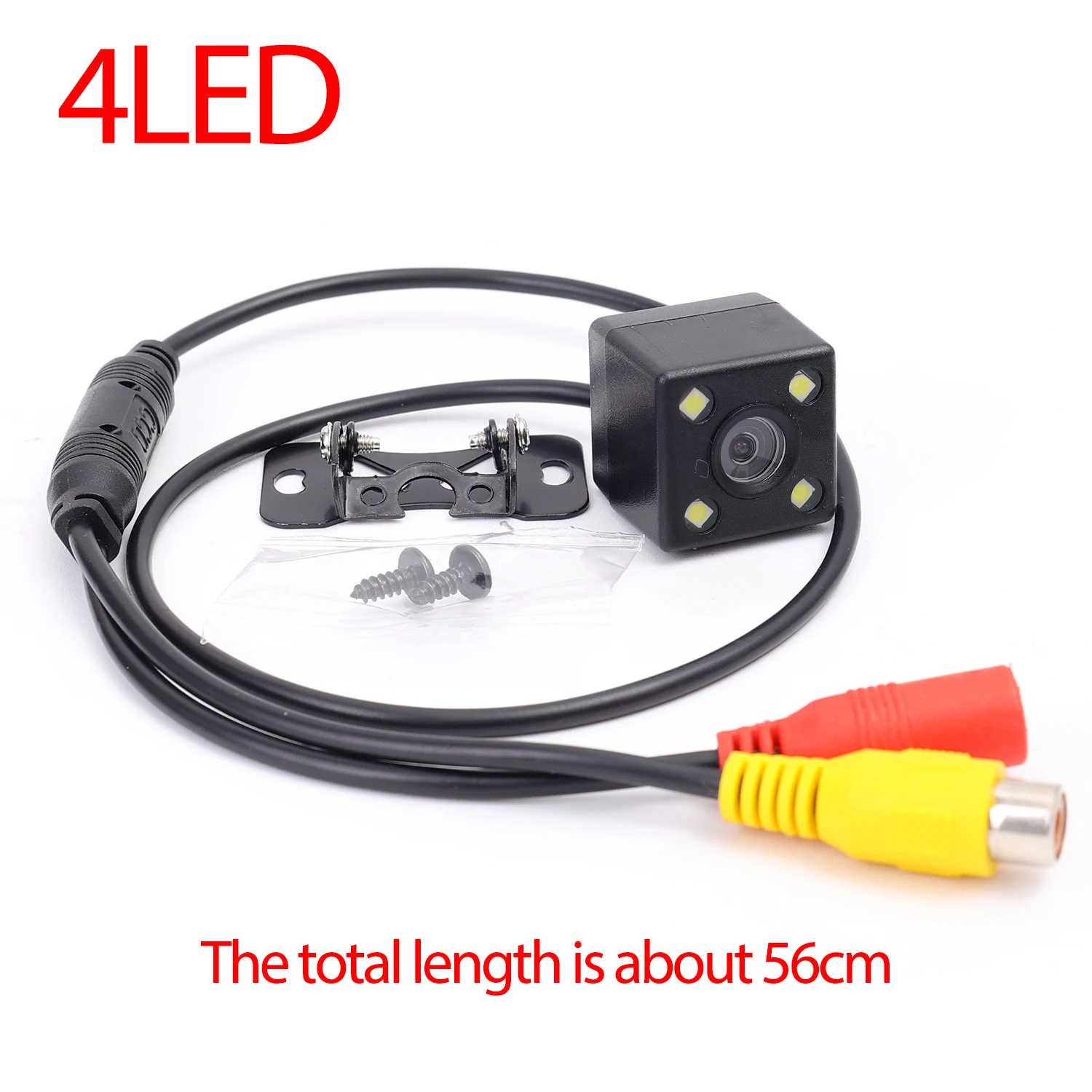 

Новая видеокамера заднего вида, широкоугольная HD автомобильная камера заднего вида, 4/8/12 светодиодная камера ночного видения, парковочная камера 12 В