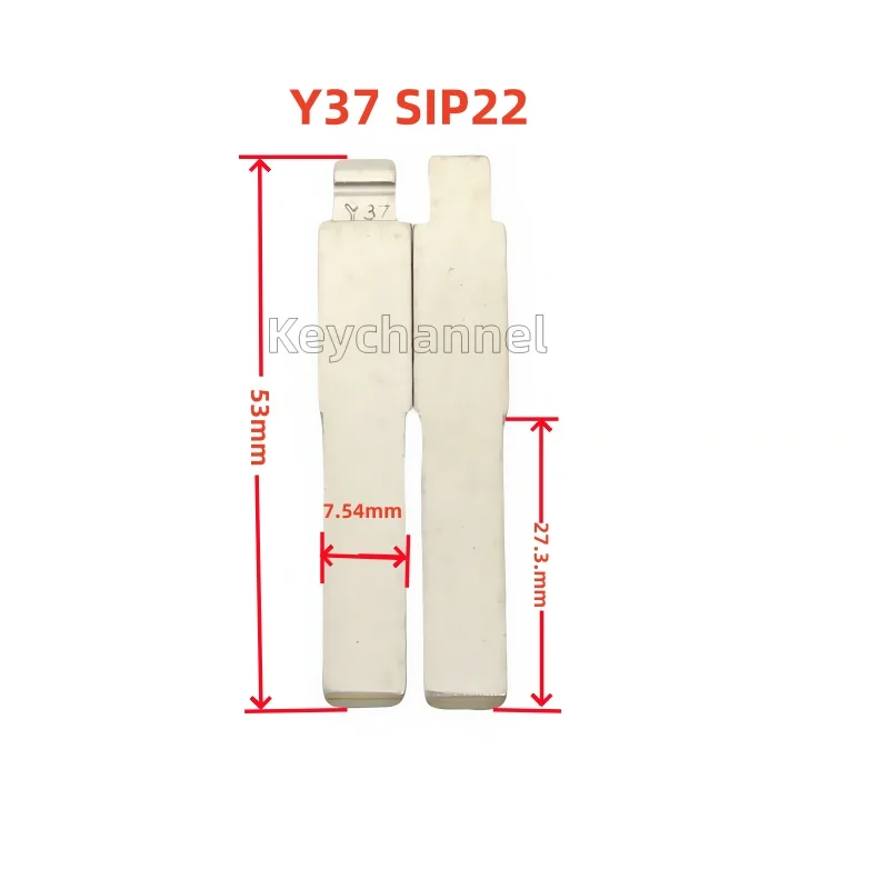 

10 шт. SIP22 Автомобильный ключ с откидным лезвием Y37 KD Заготовка для ключа Fiat 500 Linea Ducato Bravo Alfa Remeo для KD KEYDIY Xhorse VVDI