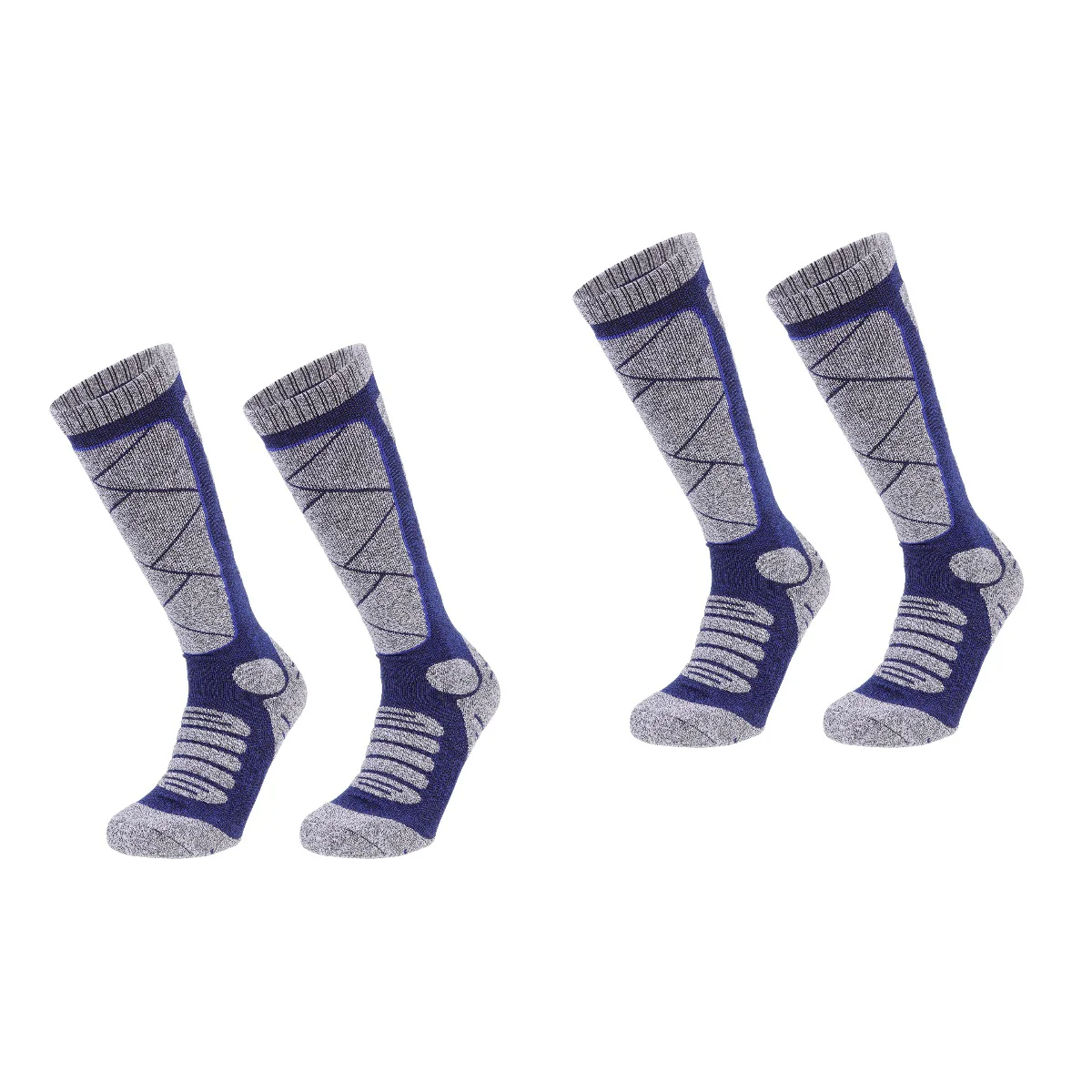 

2 Pairs of Skiing Stockings Versatile Adults Socks Multi-function Warm Socks