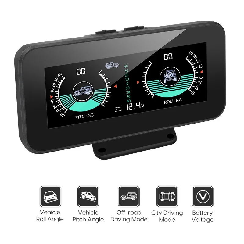 

M50 Off Road GPS умный автомобильный инклинометр цифровой дисплей датчик угла наклона HUD интеллектуальный автоматический измеритель наклона универсальный