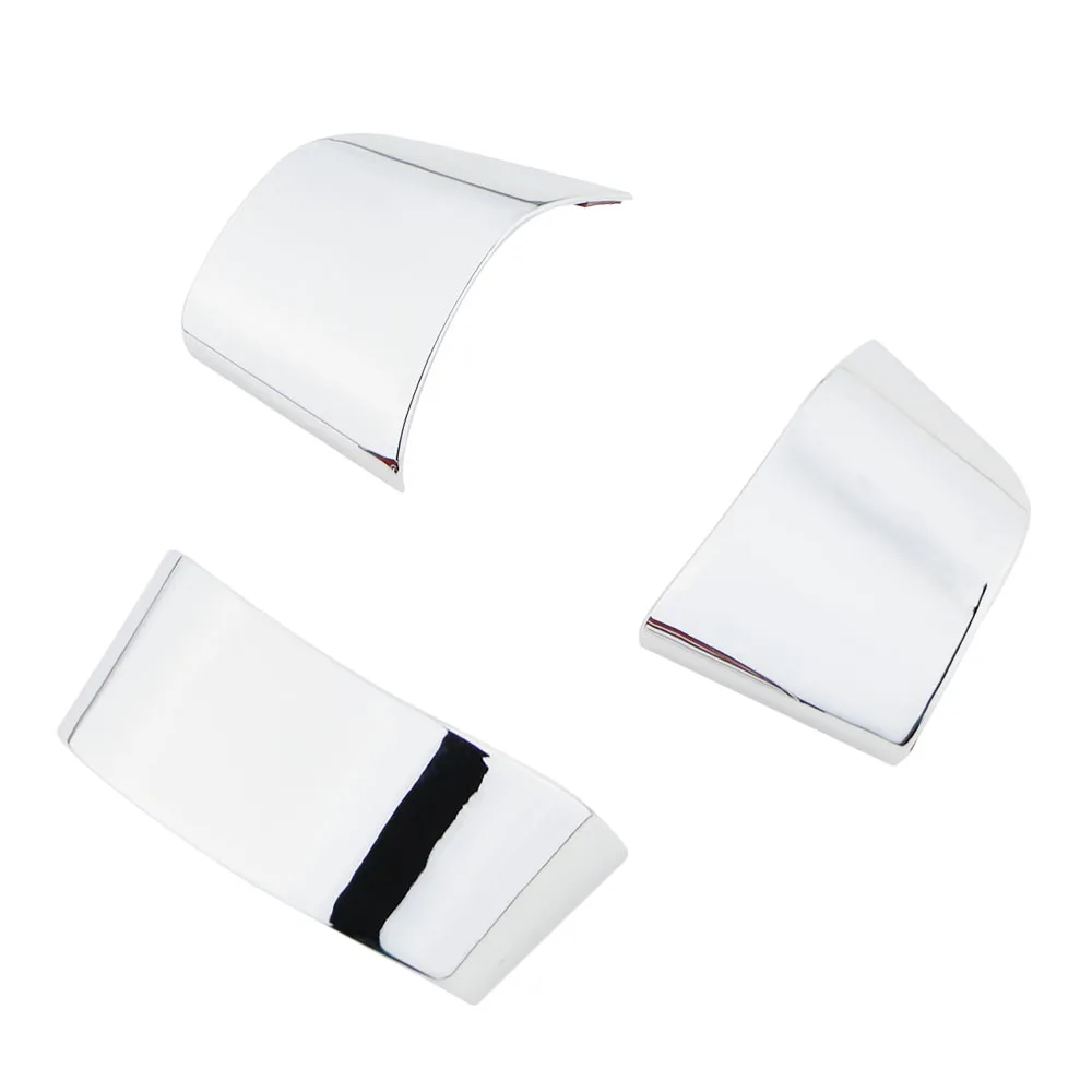 

Хромированная наклейка на руль автомобиля, 3 шт., для Ford Focus 2 MK2 2005-2010 2011, модификация салона автомобиля, Acc.