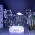 Аниме Светодиодная лампа Haikyuu для спальни Декор подарок на день рождения на батарейках ночной Светильник манга гаджет Haikyu арбусветильник