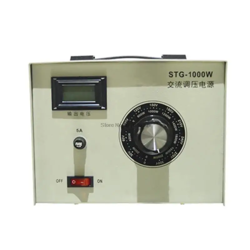 STG-1000W однофазный регулятор напряжения переменного тока источник питания с