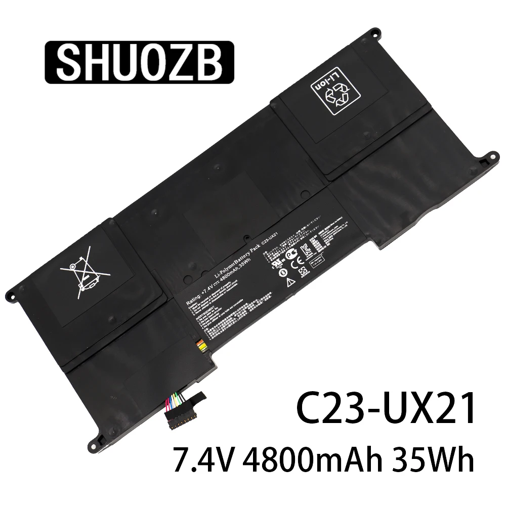 Аккумулятор C23-UX21 C23UX21 для Asus Zenbook UX21 UX21A UX21E серия Ultrabook KX004V K1009X K1010V XH71 поставляется в течение 24 часов