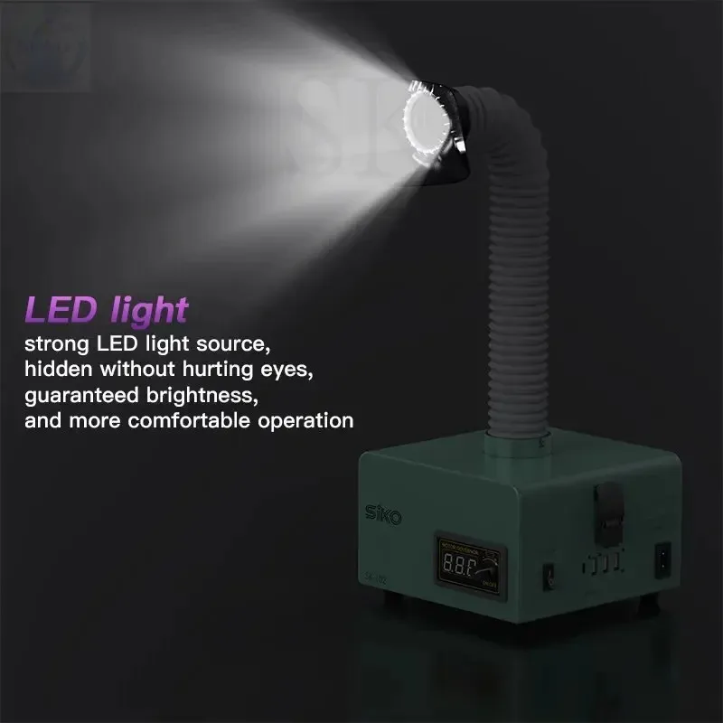 SK-102 150 Вт паяльный вентилятор Дымопоглотитель рабочий сделай сам с 3 фильтрами