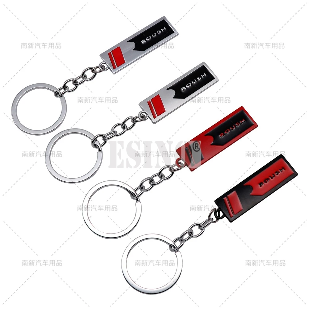 Стайлинг автомобиля 3D металлический сплав цинка Рош производительность брелок