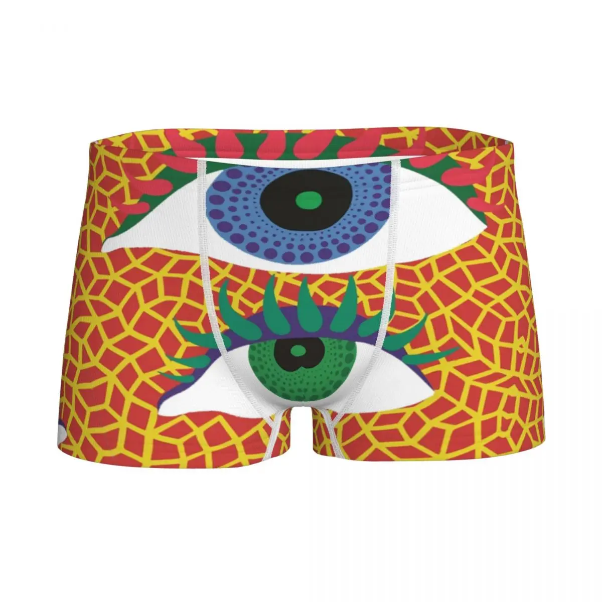 

Boys Two Eye Yayoi Kusama Boxers Young Soft Underwear Polka Aesthetic Children Underwear Boxer Harajuku Teenage Underpants