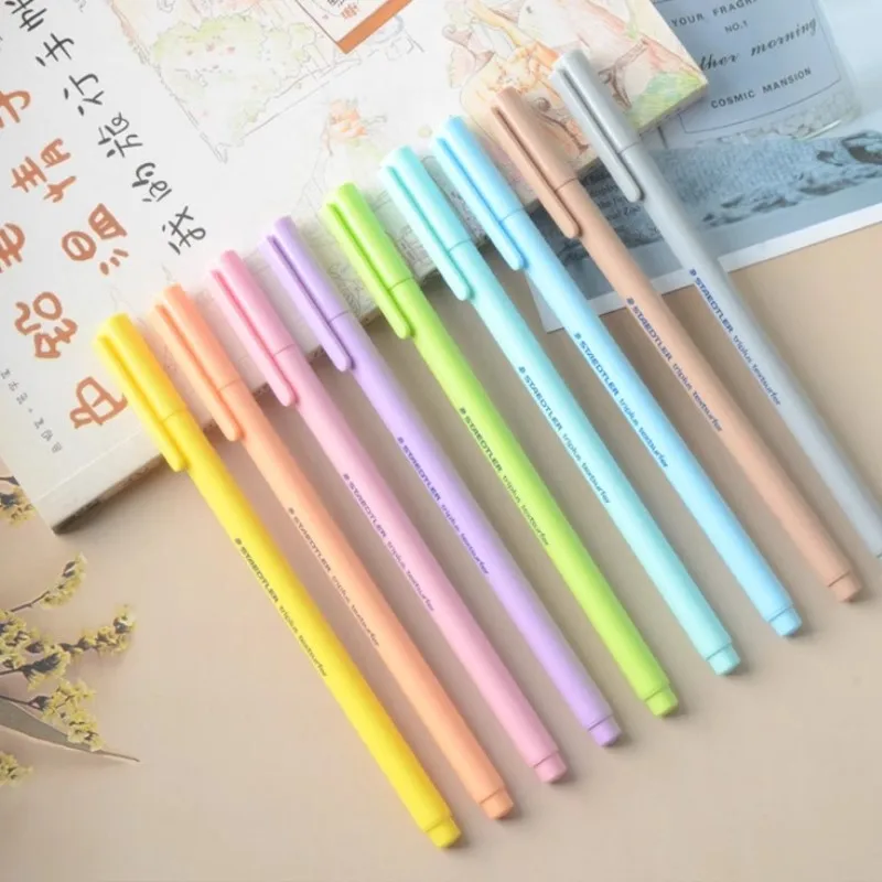 STAEDTLER 362C маркер фломастер Macaron цветная 8 цветов граффити ручка для письма и